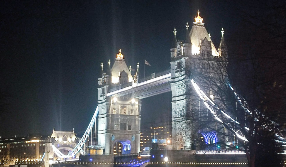 Tower Bridge by night