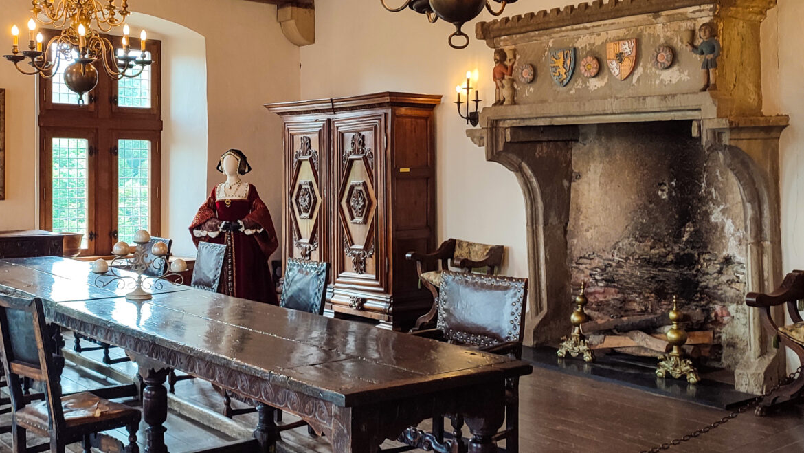 sala da pranzo nobiliare