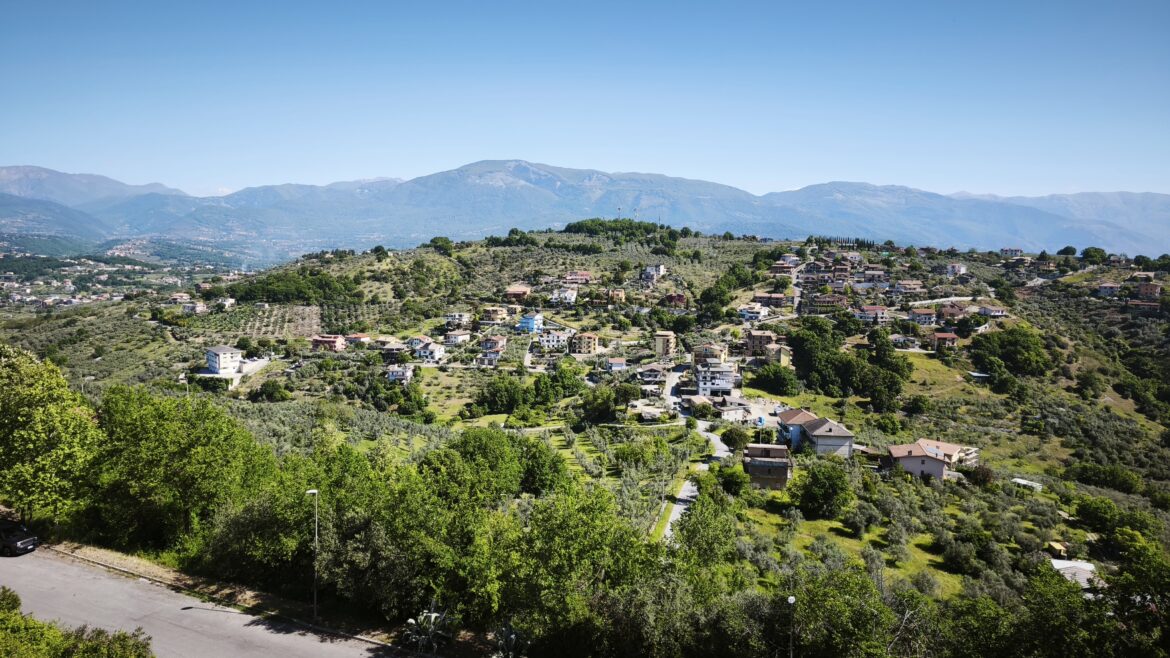 Veduta da Boville Ernica Ciociaria