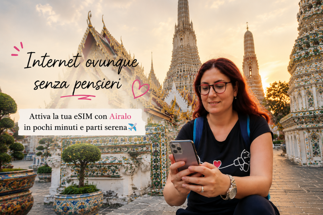 Airalo eSIM: come viaggiare connessa senza pensieri (e senza SIM in aeroporto)