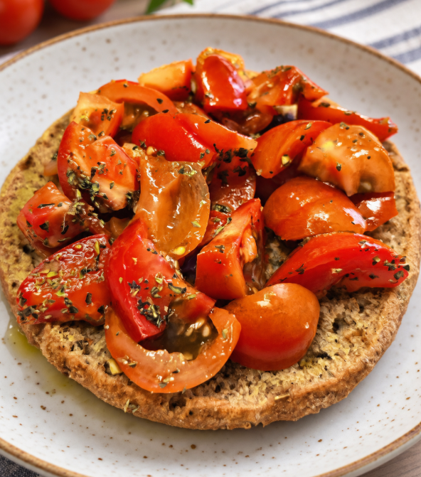 frisella pugliere con pomodorini
